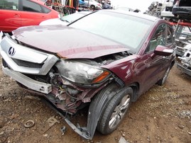 2012 ACURA RDX TECHNOLOGY BURGUNDY 2.3 TURBO AT FWD A20193